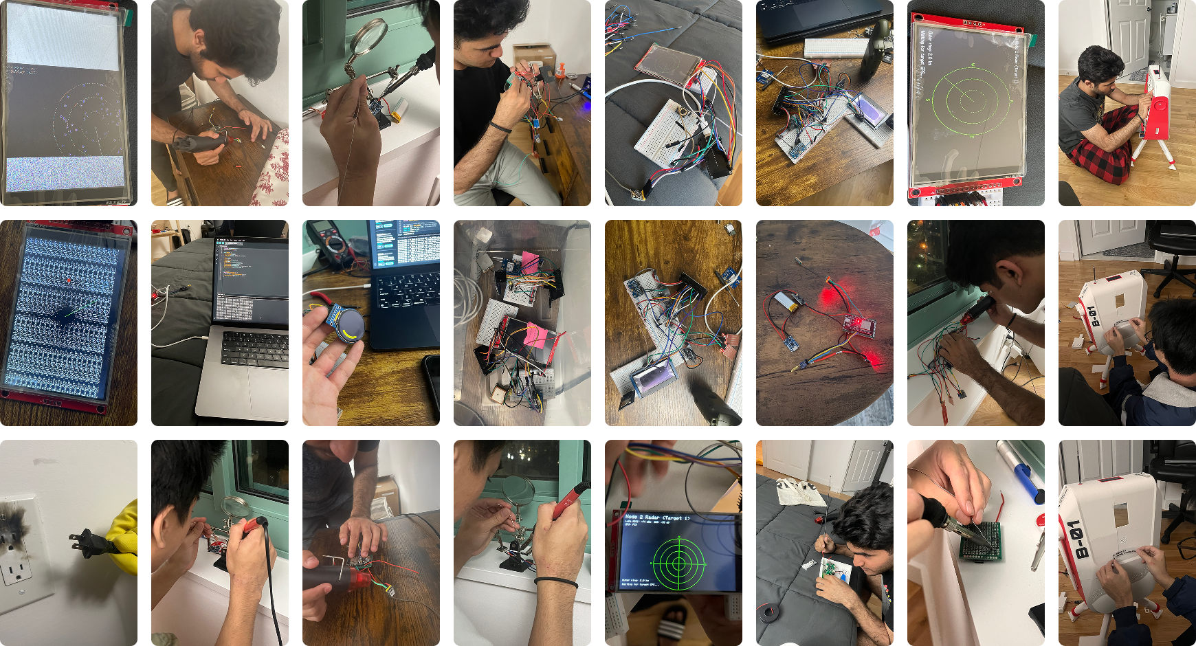 Process and fail photos