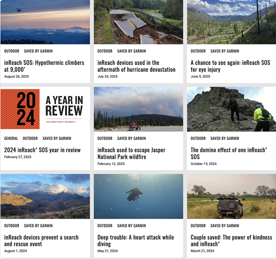 Saved by Garmin — case study 1