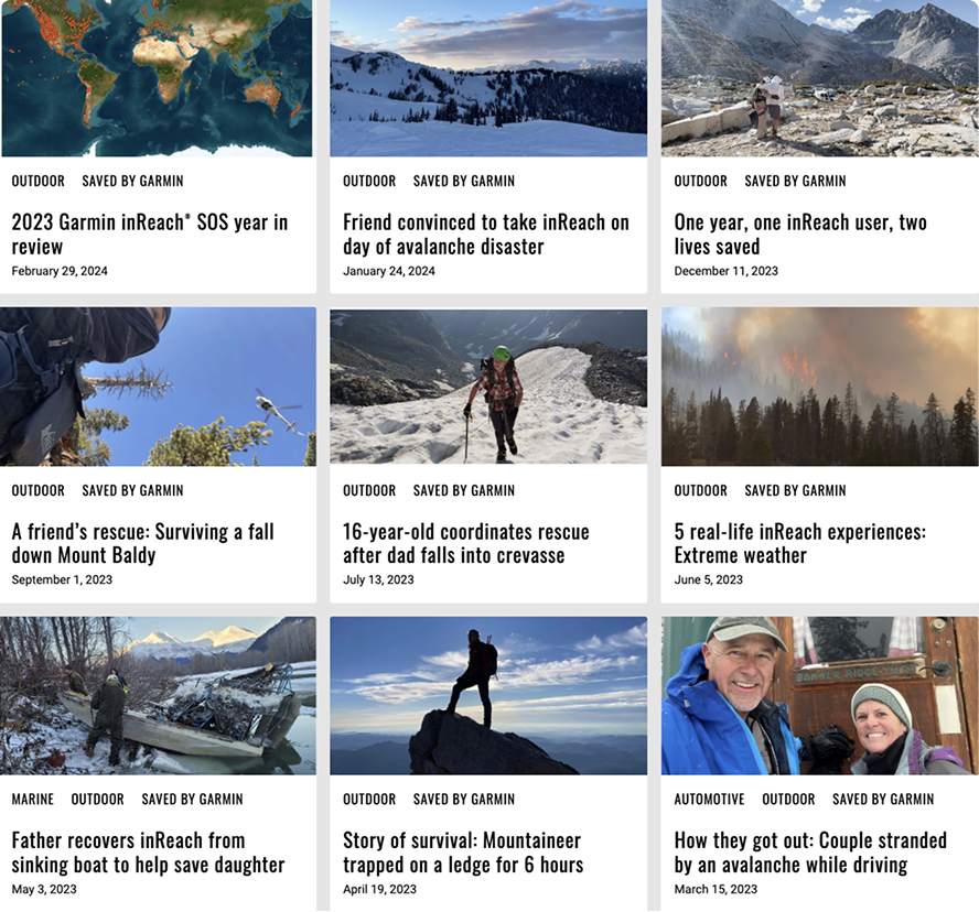 Saved by Garmin — case study 2