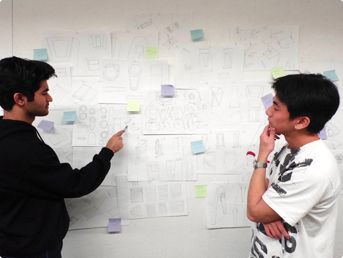 Initial sketches sheet 1