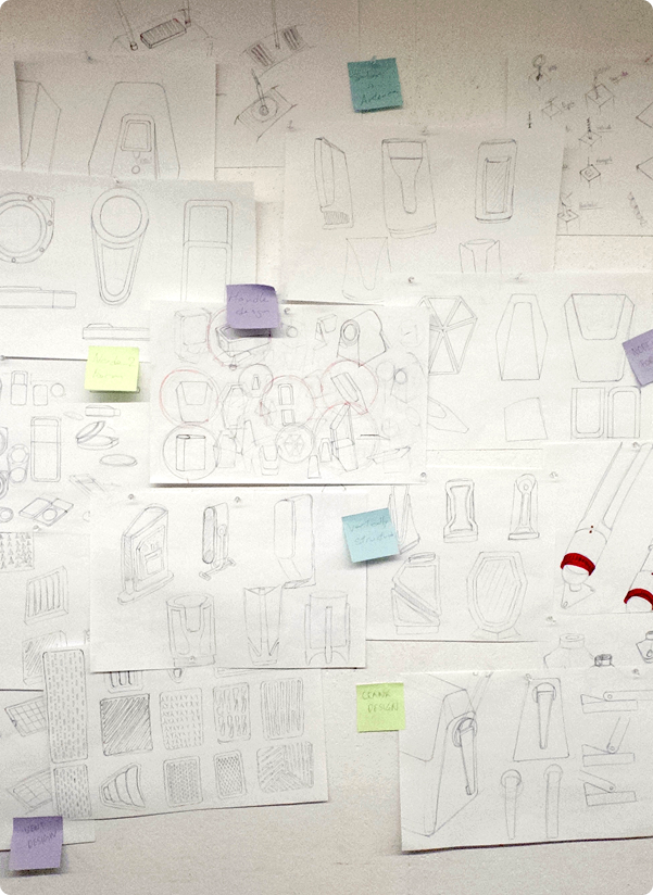 Initial sketches sheet 2