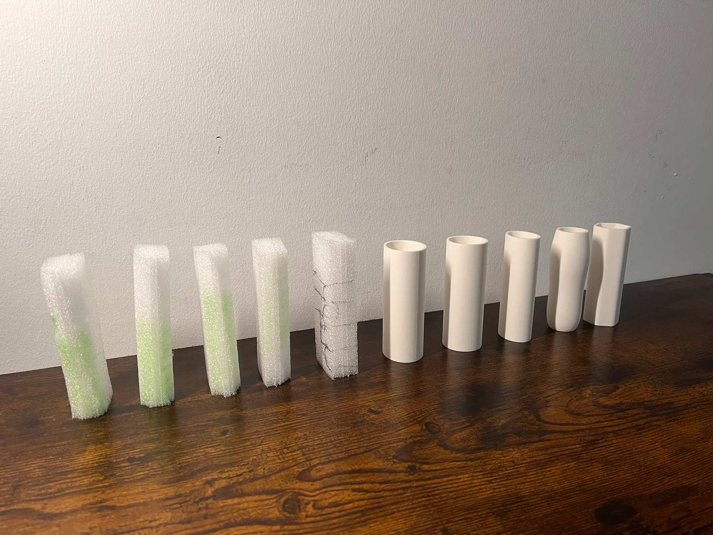 All initial prototypes overview