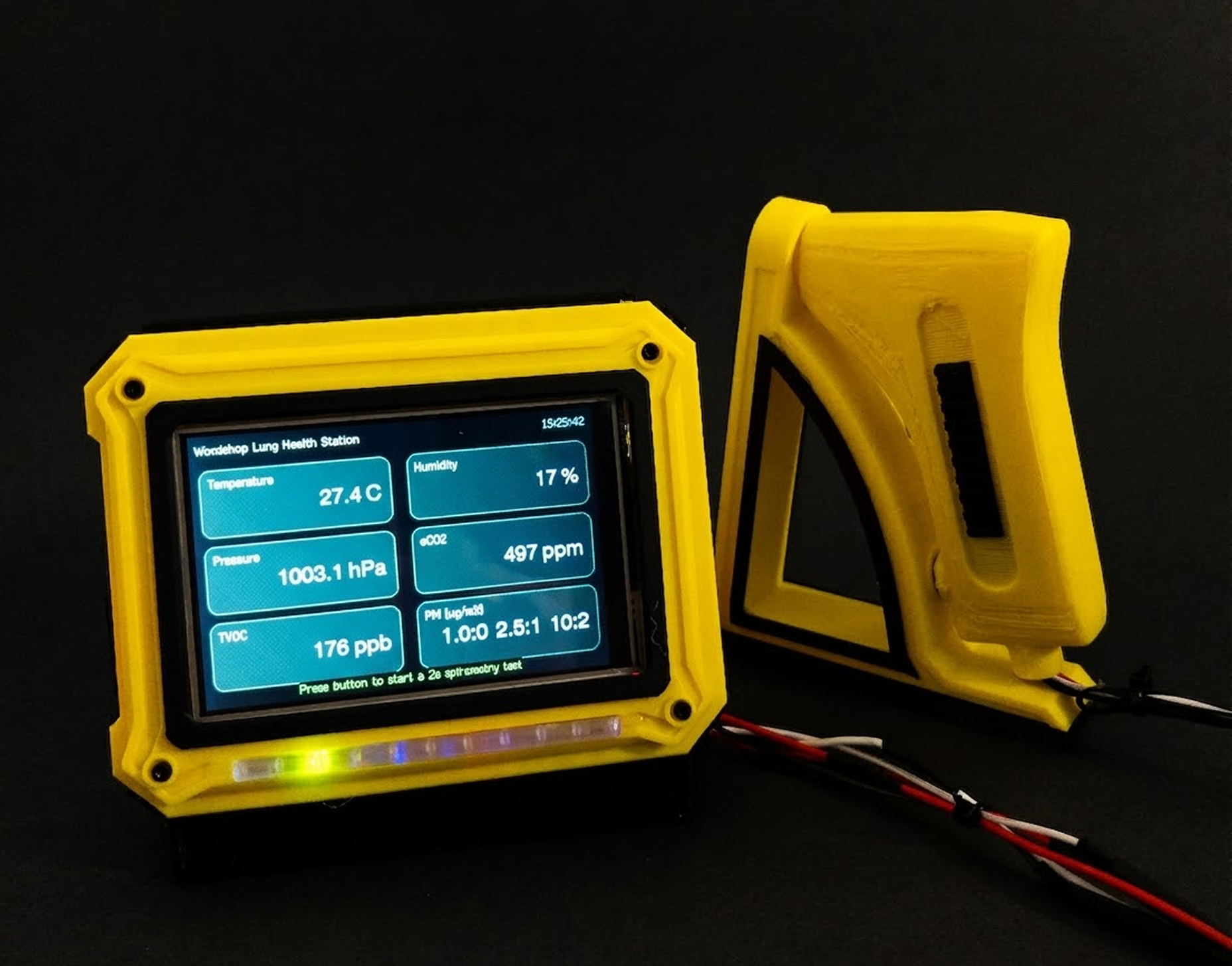 ShopMate — woodshop air quality monitoring system